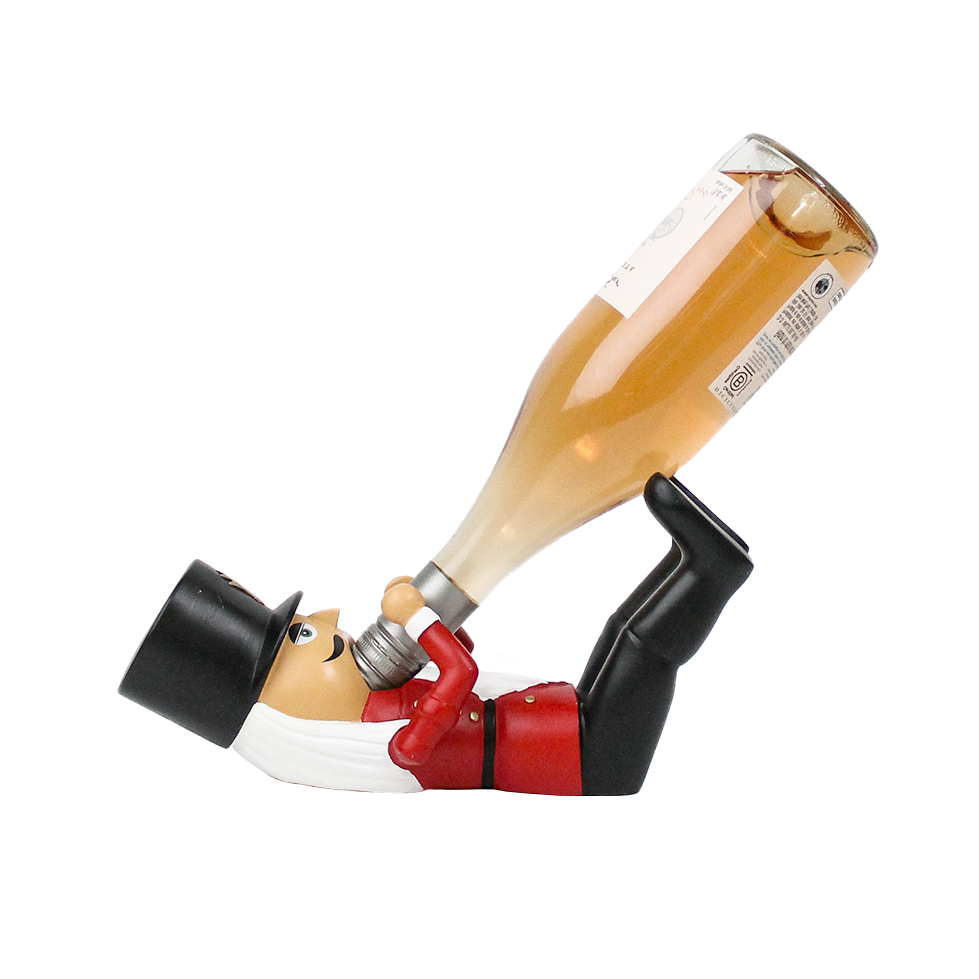 NUTCRACKER WINE BOTTLE HOLDER