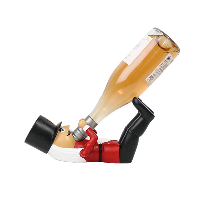 NUTCRACKER WINE BOTTLE HOLDER