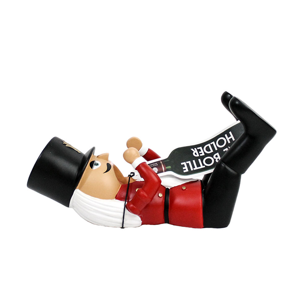 NUTCRACKER WINE BOTTLE HOLDER