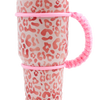 PINK LEOPARD PARACORD TUMBLER